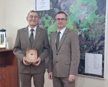 Leśna pogoda ducha – żegnamy naszego emeryta, Pana Wojciecha